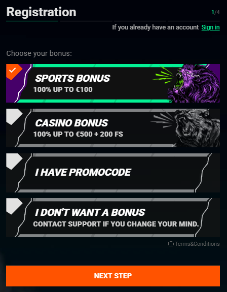 Betinia Casino